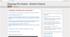 Desktop Screenshot of df.empregopraontem.com