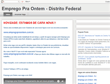 Tablet Screenshot of df.empregopraontem.com