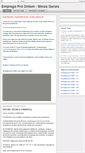Mobile Screenshot of mg.empregopraontem.com